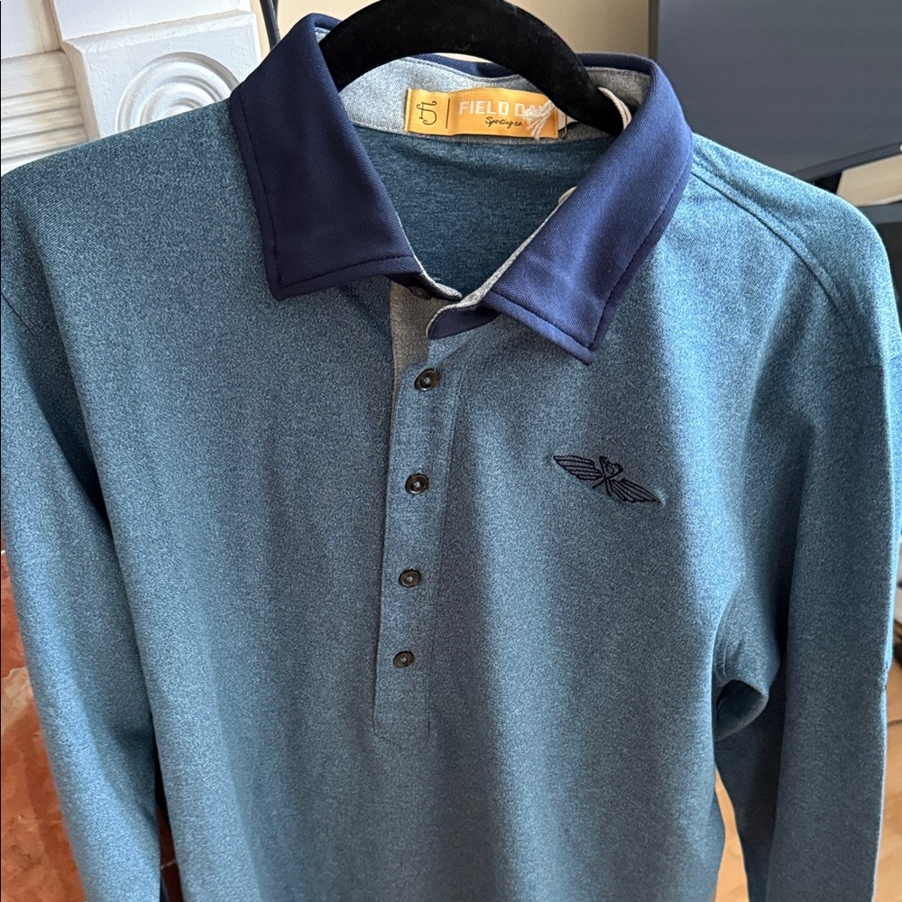 FieldDay Sporting Co Blue Long Sleeve Shirt - Large - Never worn